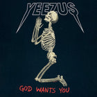 Yeezus Tour 2013 OG Skeleton Prayer Tee By Wes Lang