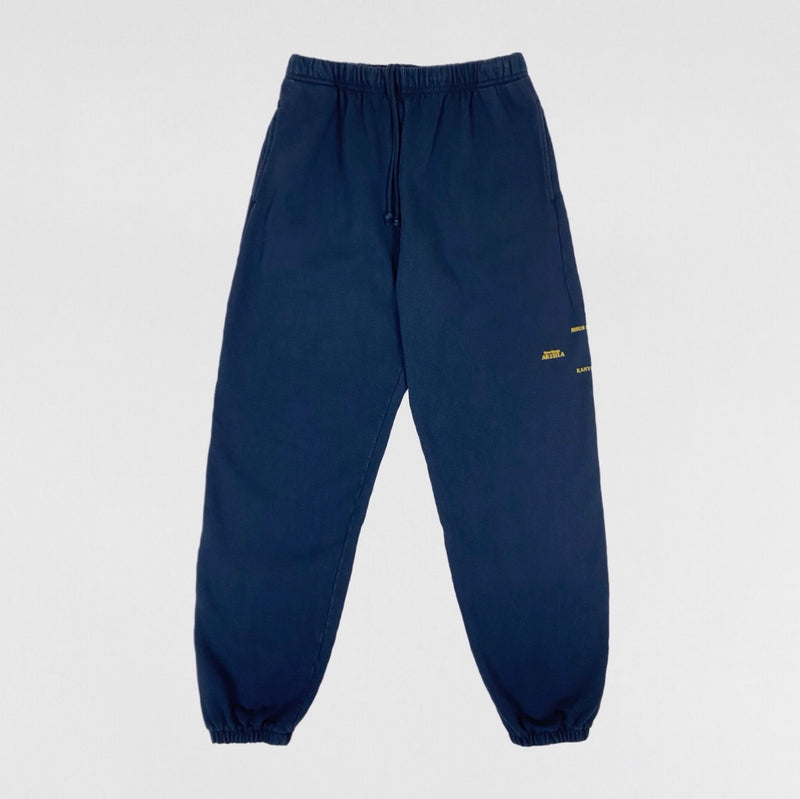 JIK 2019 Vinyl Album Sweatpants In Navy