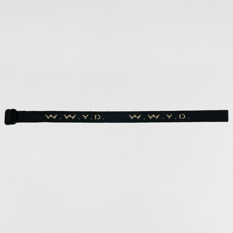 Yeezus Tour 2013 Unreleased 'What Would Yeezus Do' Gold Bracelet
