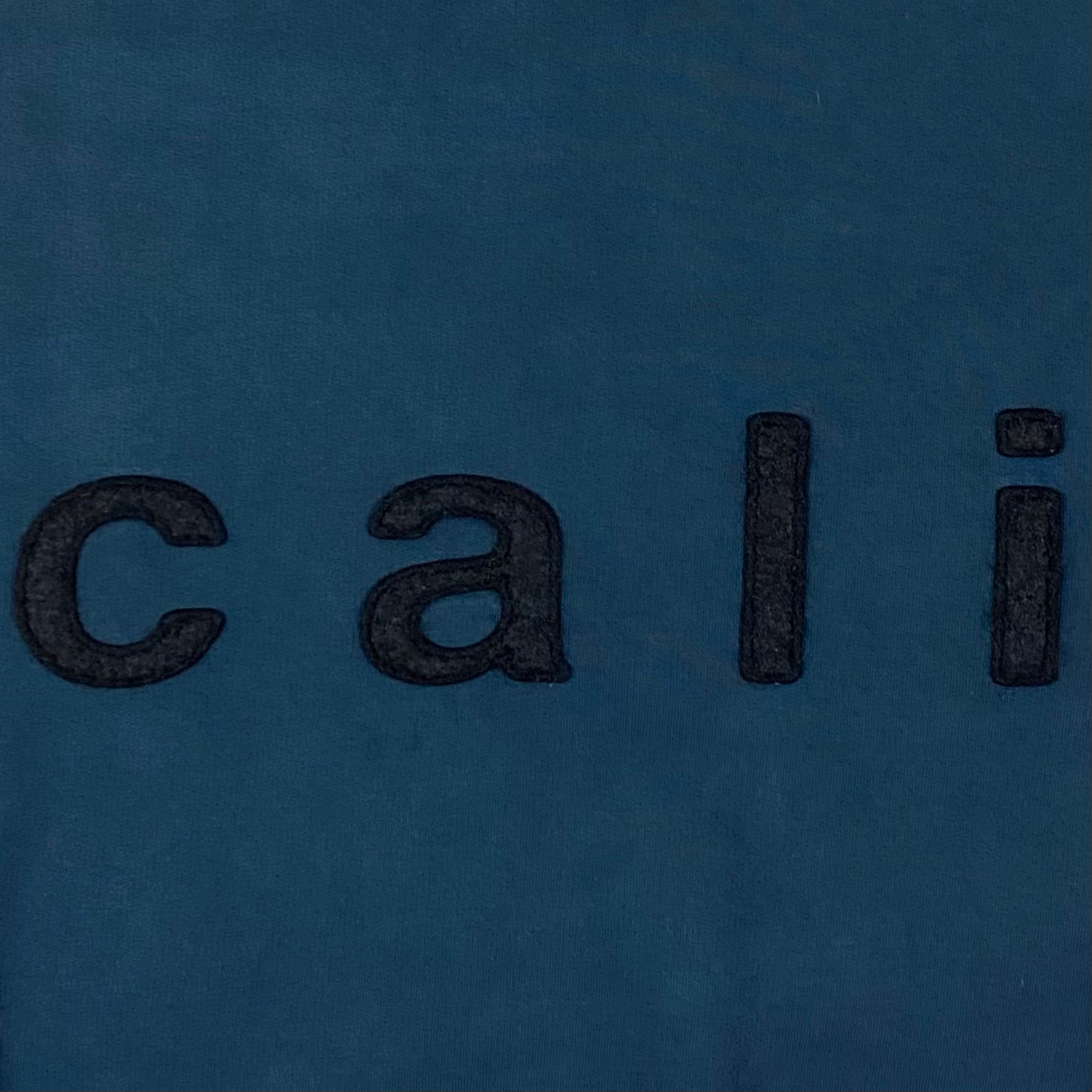 YZY SZN 5 Felt Appliqué Cali Crewneck In Luna