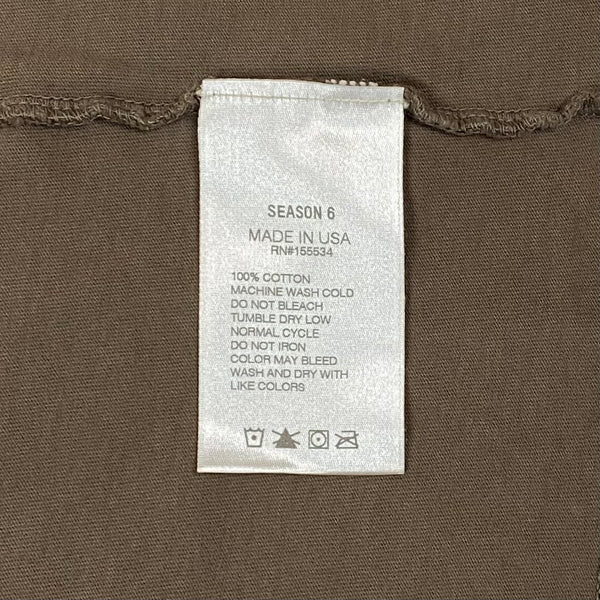 YZY SZN 6 Tee In Military