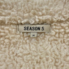 YZY SZN 5 Sherpa Denim Jacket In Bleach