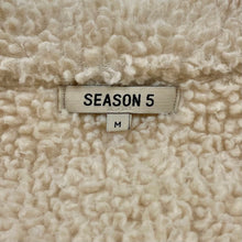 YZY SZN 5 Sherpa Denim Jacket In Bleach