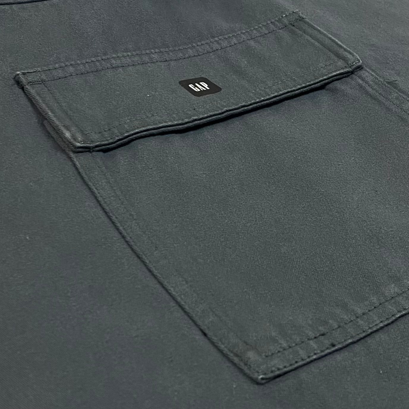 YGEBB 2022 Sateen Hooded Anorak In Dark Green