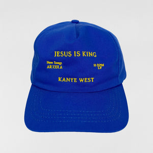 JIK 2019 Embroidered Vinyl Hat In Blue