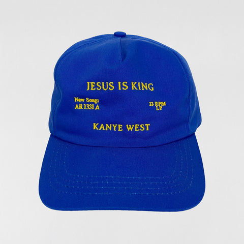 JIK 2019 Embroidered Vinyl Hat In Blue