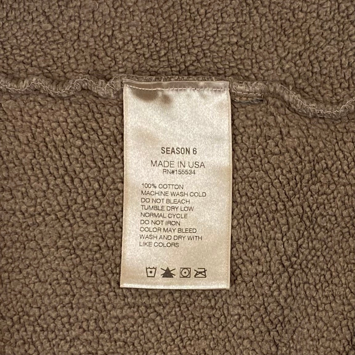 YZY SZN 6 Mockneck In Hills