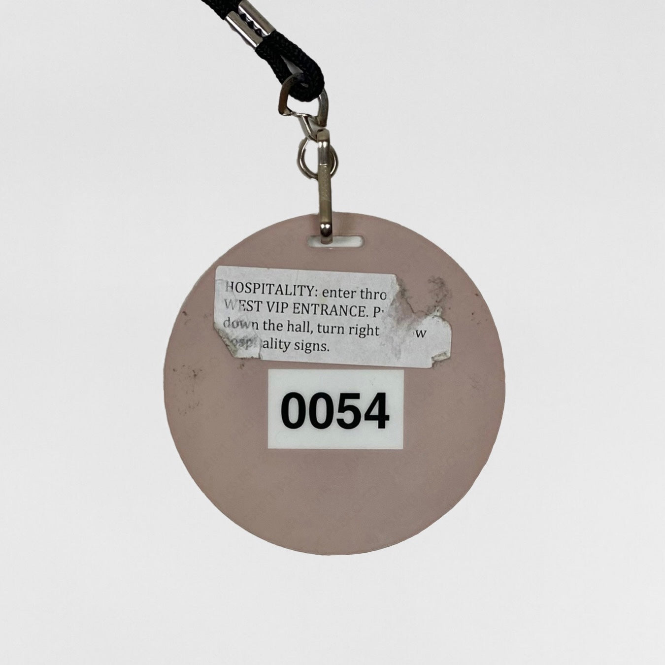 TLOP 2016 Saint Pablo Tour Backstage Pass