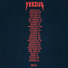 Yeezus Tour 2013 OG Native Skull Tee In Black By Wes Lang