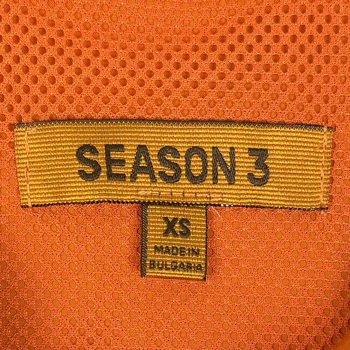 YZY SZN 3 Windbreaker In Warning Orange