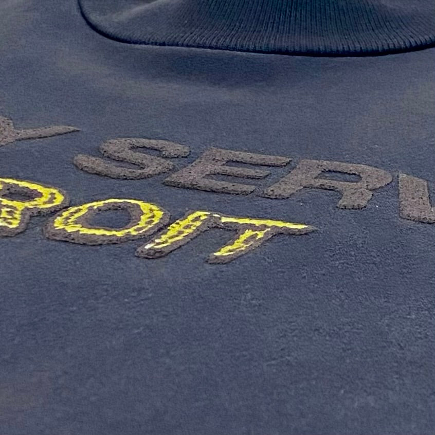 JIK 2019 Detroit Sunday Service Crewneck In Dark Navy