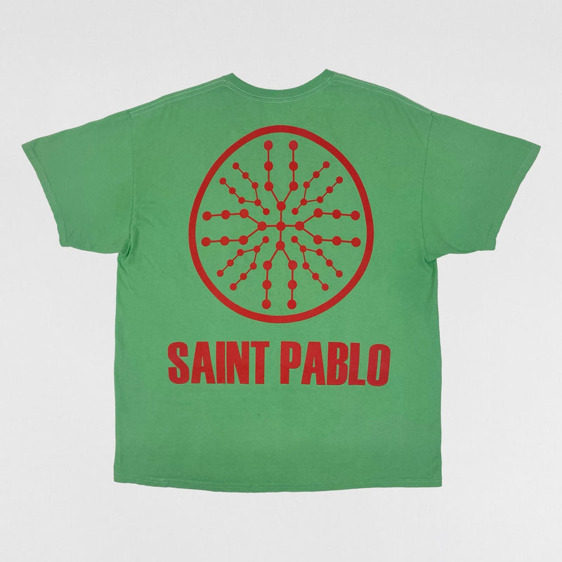 TLOP 2016 Saint Pablo Logo Tee In Mint