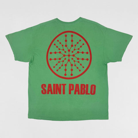 TLOP 2016 Saint Pablo Logo Tee In Mint