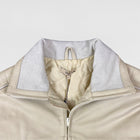 YZY SZN 5 Unreleased Leather Biker Jacket In Jupiter/Arctic