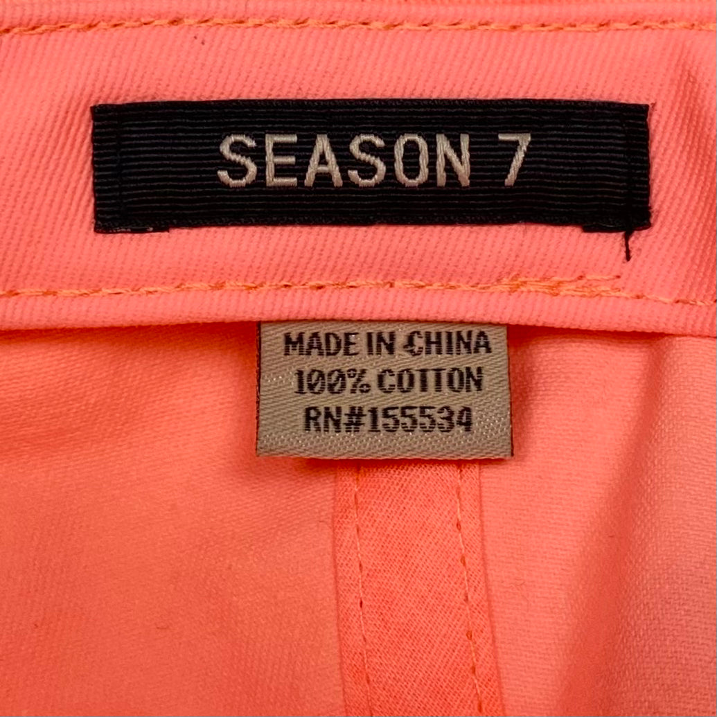 YZY SZN 7 Hat In Neon Orange