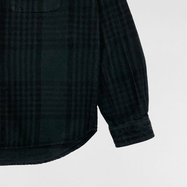 YZY 2017 Oversized Hooded Zip Up Flannel