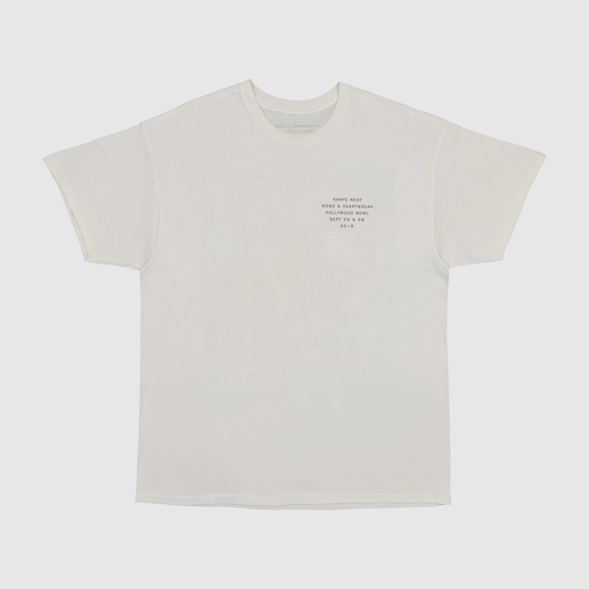 808’s & Heartbreak 2015 Unreleased Artwork Tee By Nick Knight