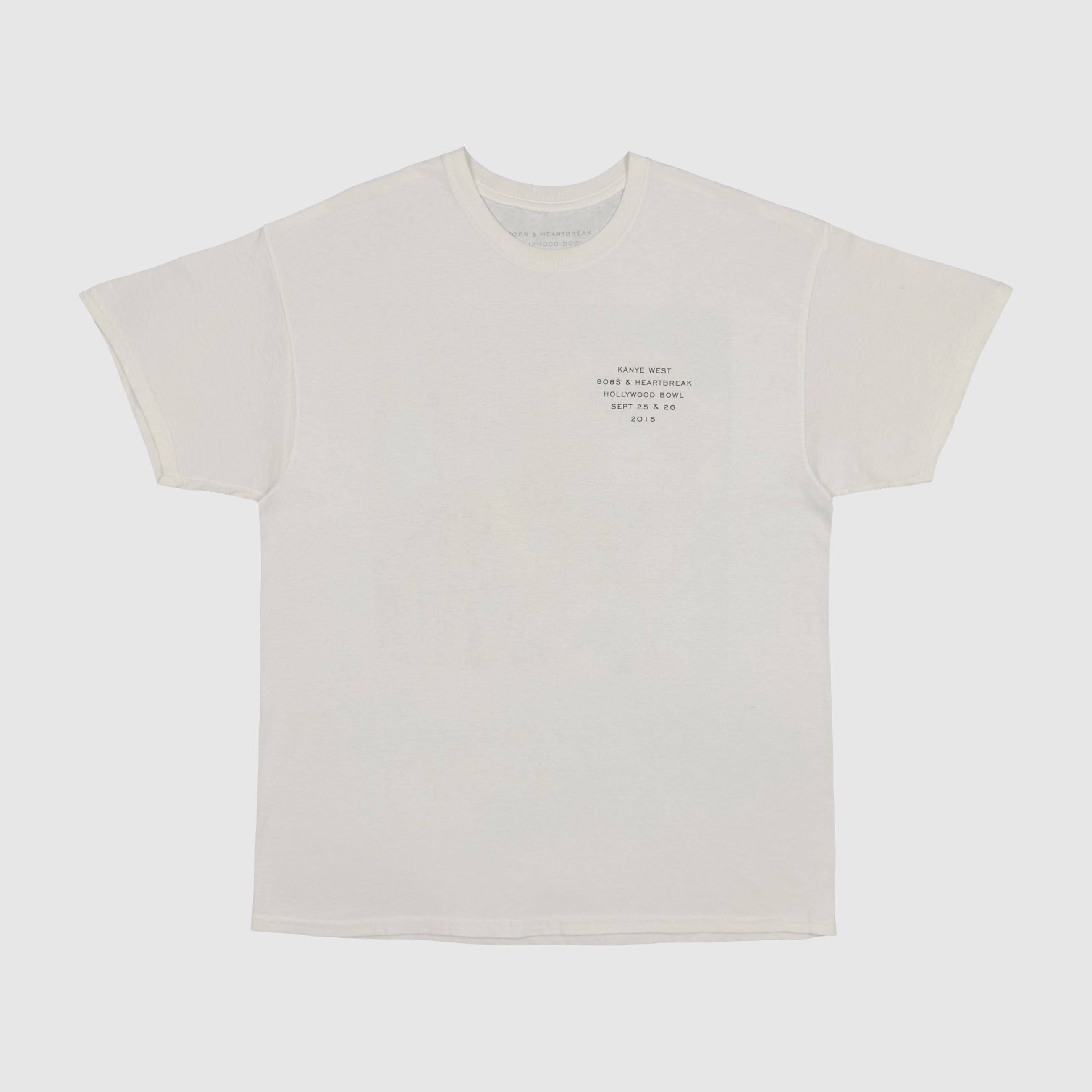 808’s & Heartbreak 2015 Unreleased Artwork Tee By Nick Knight
