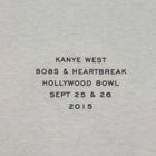 808’s & Heartbreak 2015 Unreleased Artwork Tee By Nick Knight