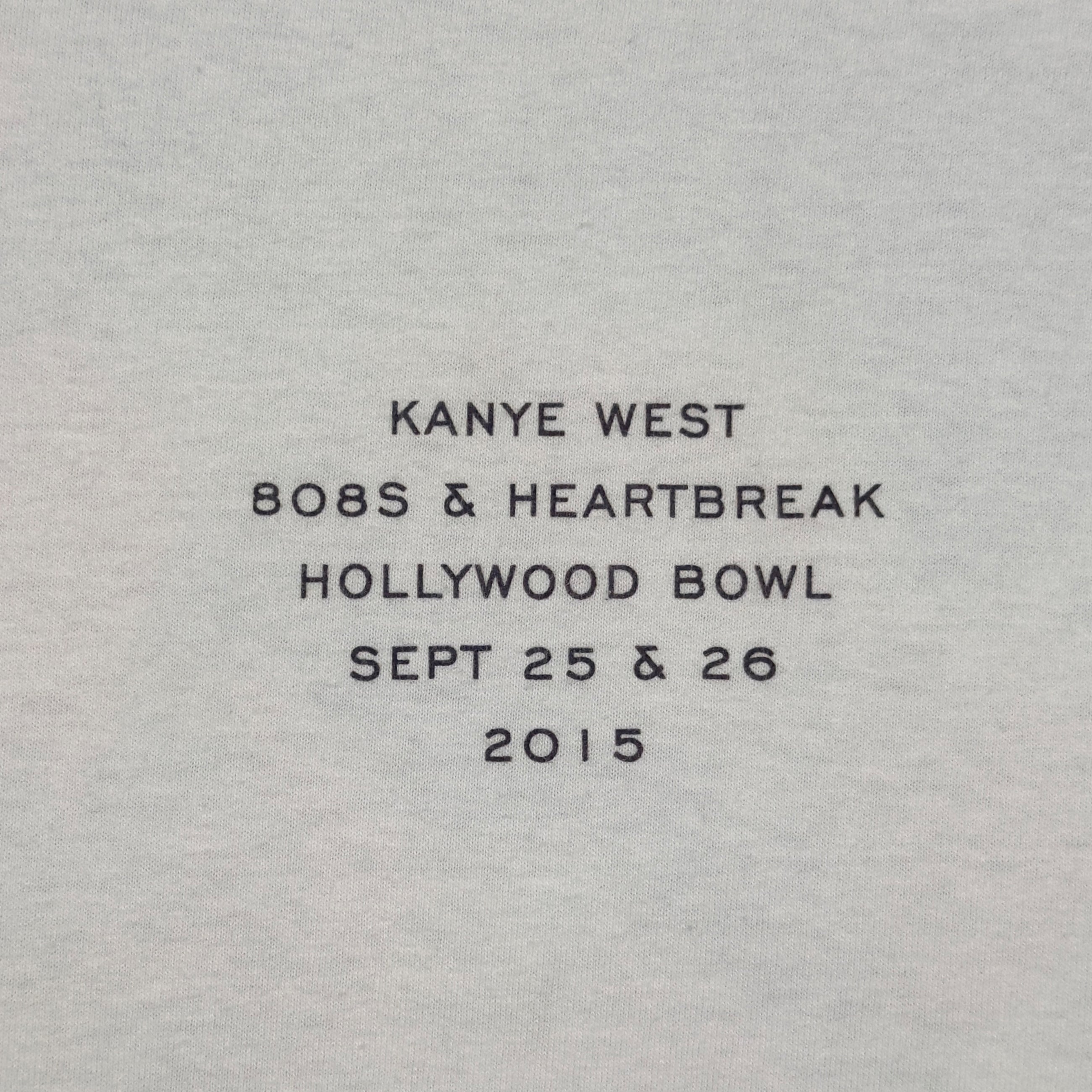 808’s & Heartbreak 2015 Unreleased Artwork Tee By Nick Knight