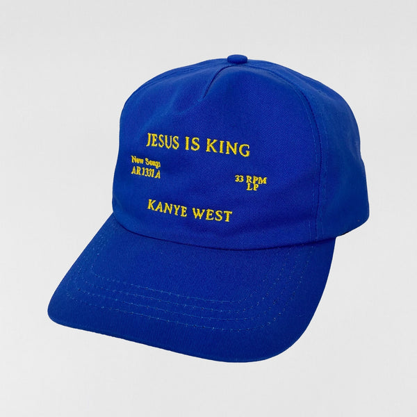 JIK 2019 Embroidered Vinyl Hat In Blue