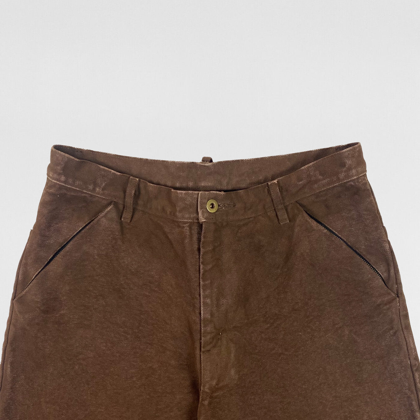 YZY SZN 2 Unreleased Runway Workwear Pants In Brownstone