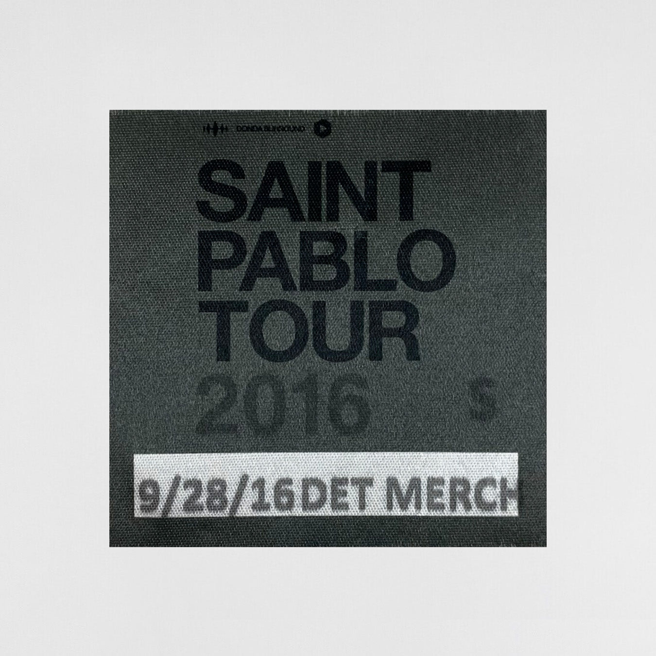 TLOP 2016 Saint Pablo Tour Backstage Pass