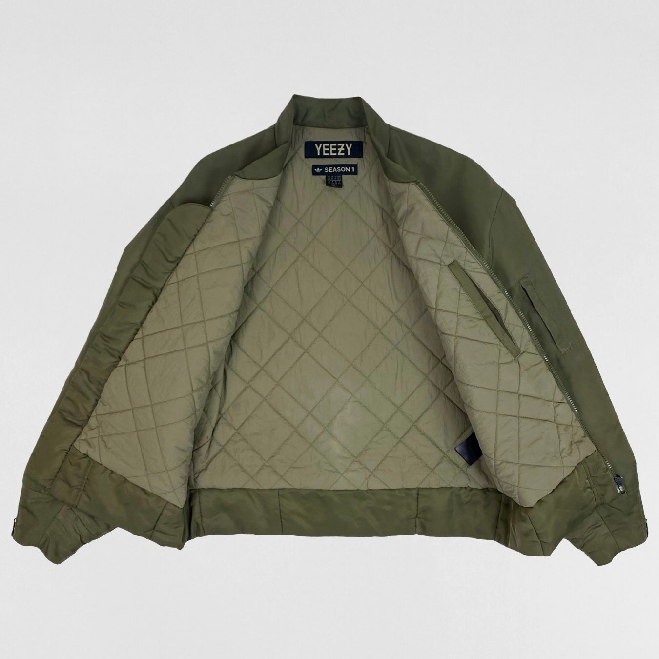 YZY SZN 1 Olive Bomber Jacket