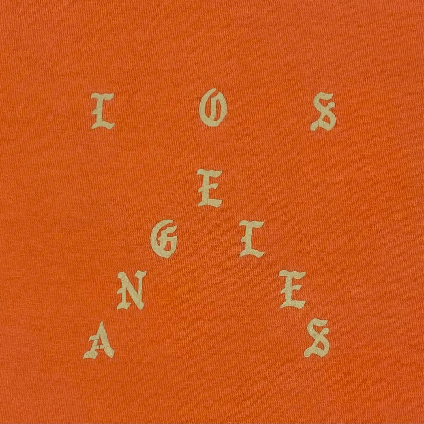 TLOP 2016 Los Angeles 'Hood Famous' Tee In Orange