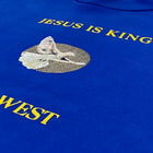 JIK 2019 Vinyl 'Dove' Crewneck in Blue