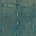 YZY SZN 6 Flannel Lined Canvas Jacket In Glacier