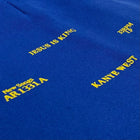 JIK 2019 Vinyl Album Sweatpants In Blue