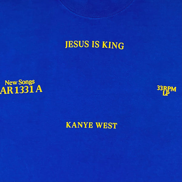 JIK 2019 Vinyl Album Tee In Blue