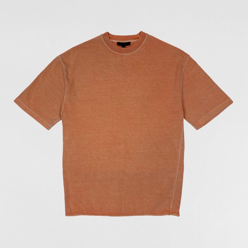 YZY SZN 3 Heavy Knit Tee In Warning Orange
