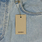 YZY SZN 5 Washed Denim In Faded Indigo