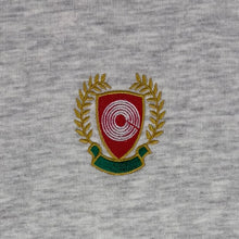 YZY SZN 5 Embroidered Calabasas Crewneck In Heather Grey