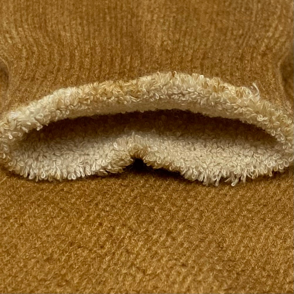 YZY GAP 2020 Unreleased Wyoming Two Tone Bouclette Sample Socks