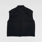 YZY SZN 1 Nylon Oversized Padded Vest In Black