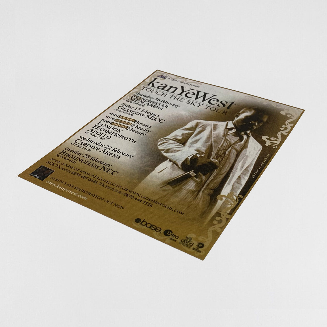 Late Registration 2005 OG Touch The Sky UK Tour Ad Print