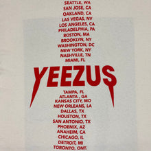 Yeezus Tour 2013 Beige Photo Tee By Nick Knight