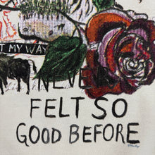 Yeezus 2015 Unreleased 'Never Felt So Good Before’ Hoodie By Wes Lang