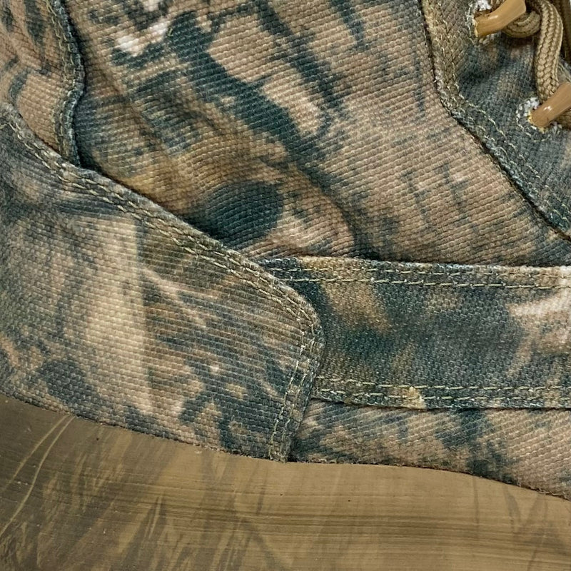 YZY SZN 5 Canvas Military Boots In Camouflage