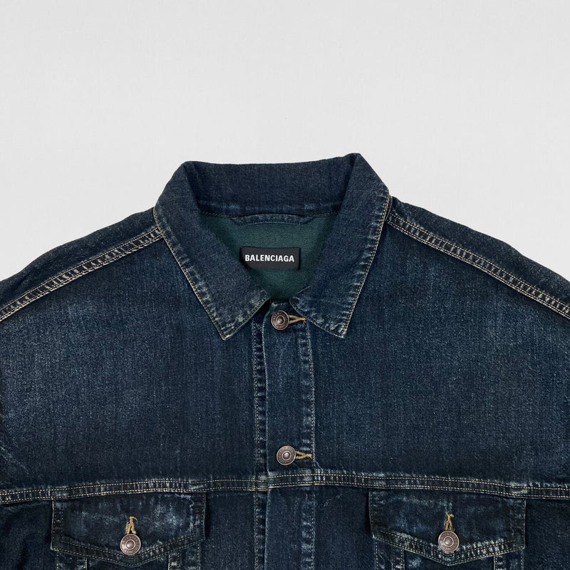 YE24 2022 Logo Denim Overshirt