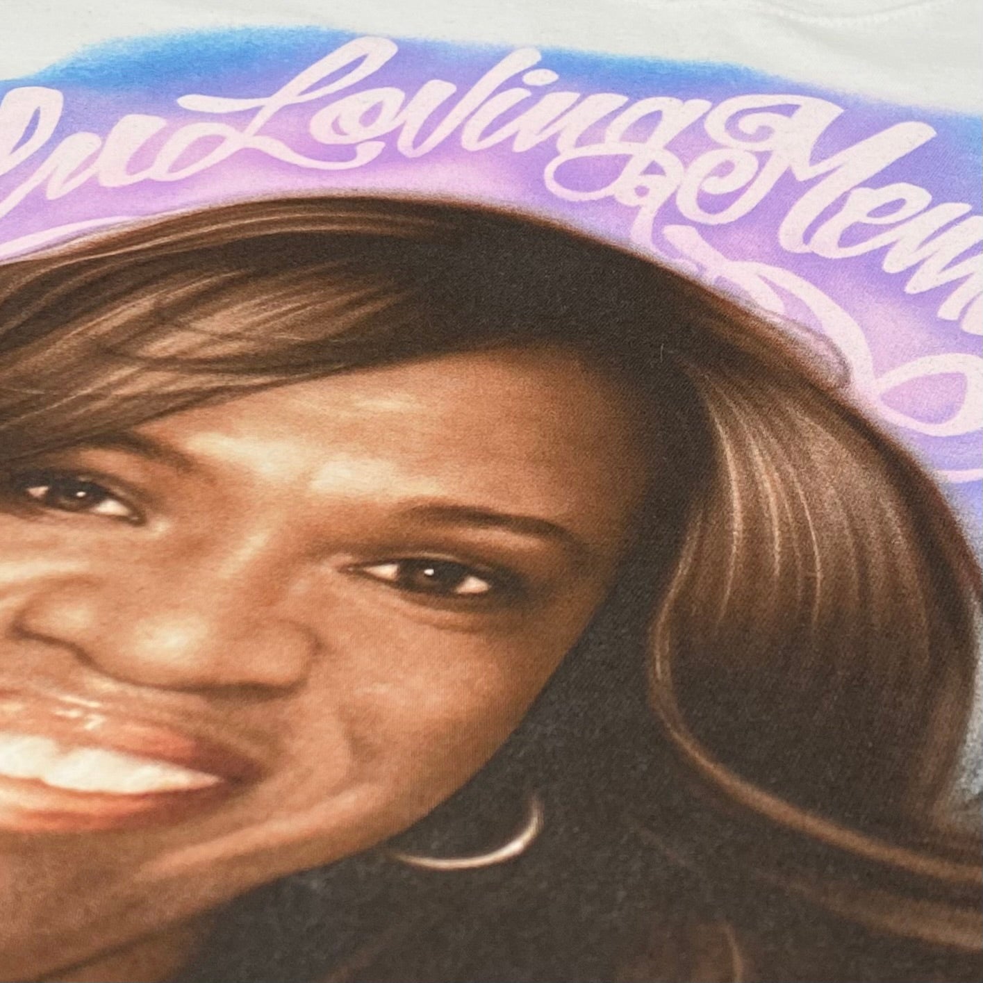 TLOP 2016 'In Loving Memory' Donda Airbrush Tee In White