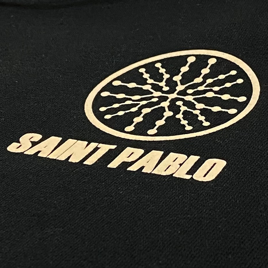 TLOP 2016 Saint Pablo Logo Hoodie In Black