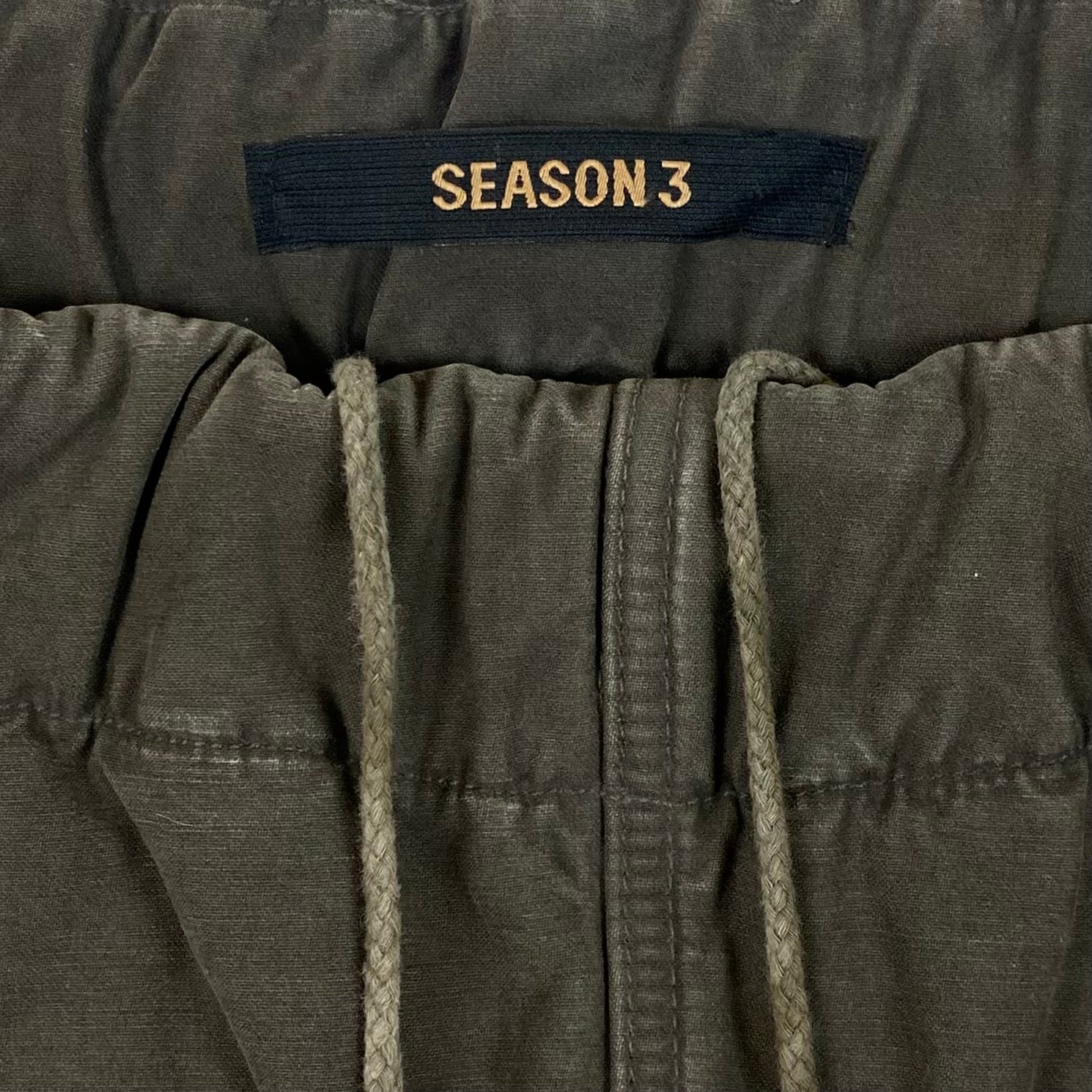 YZY SZN 3 Unreleased Runway Cargo Pants