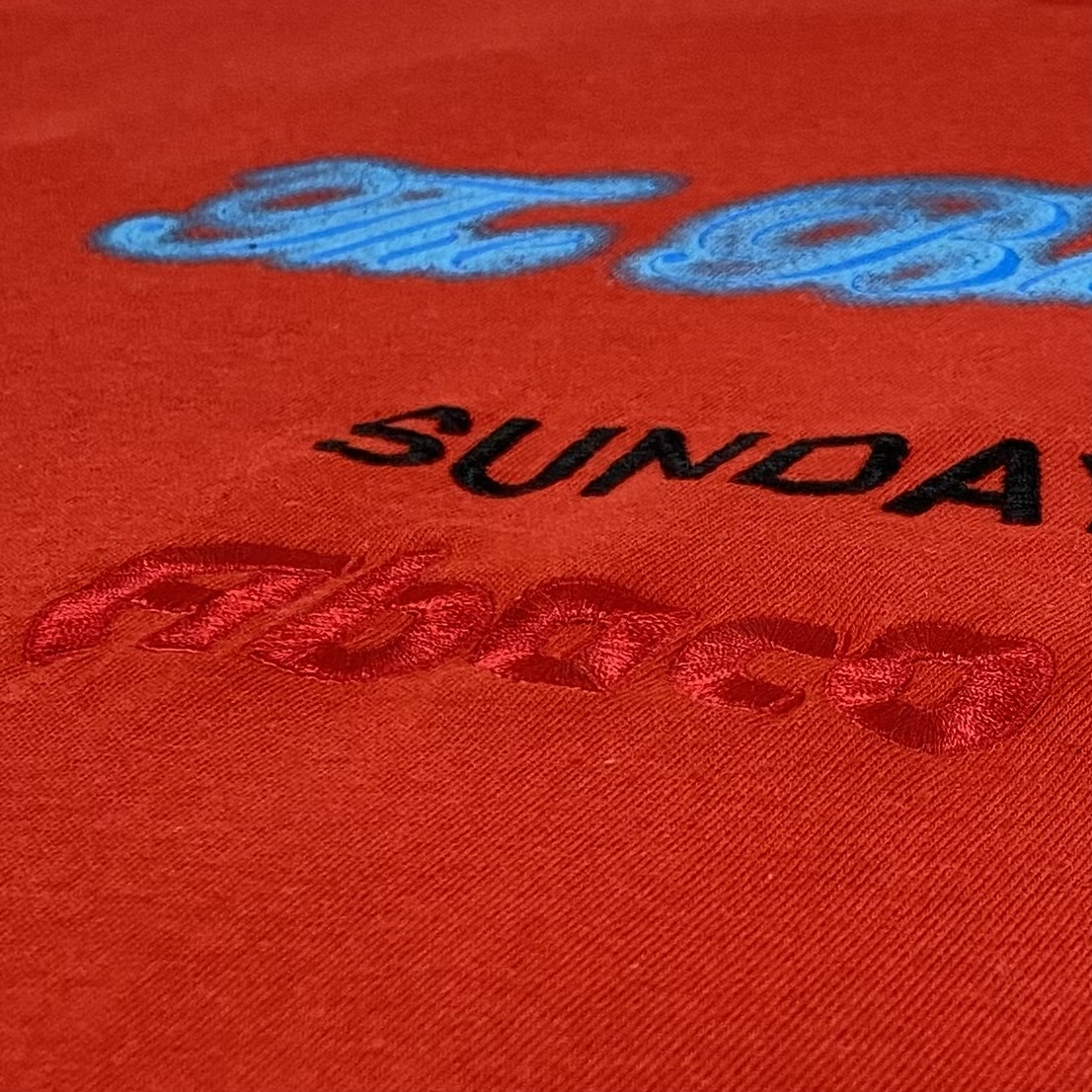 JIK 2019 Unreleased Sunday Service Bahamas Long Sleeve In Red