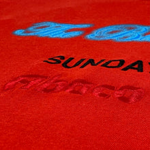 JIK 2019 Unreleased Sunday Service Bahamas Long Sleeve In Red