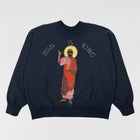 JIK 2019 Portrait Crewneck In Navy