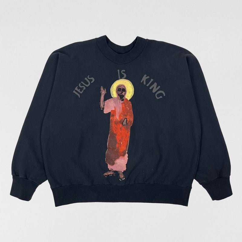 JIK 2019 Portrait Crewneck In Navy
